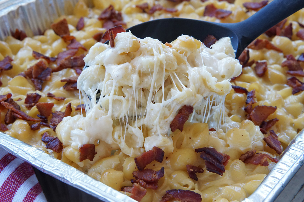 smoked mac and cheese