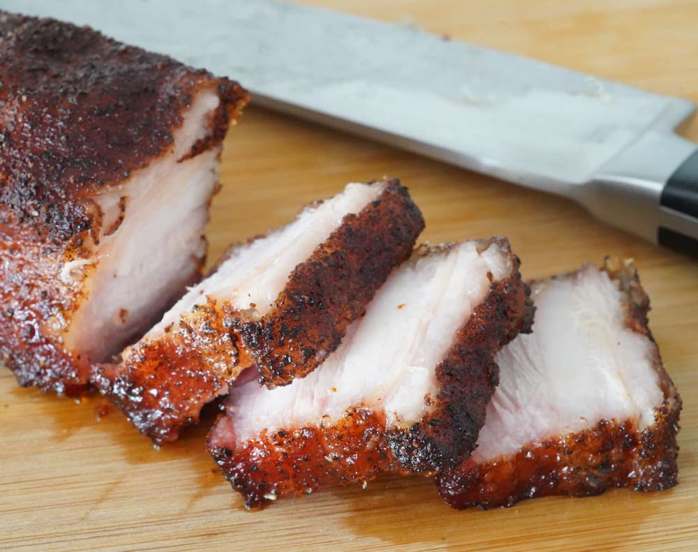 smoked pork belly