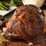 Smoked prime rib