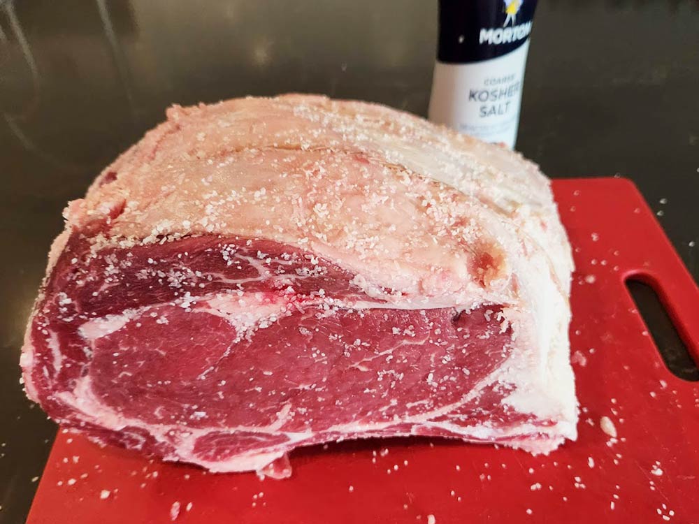 uncooked prime rib