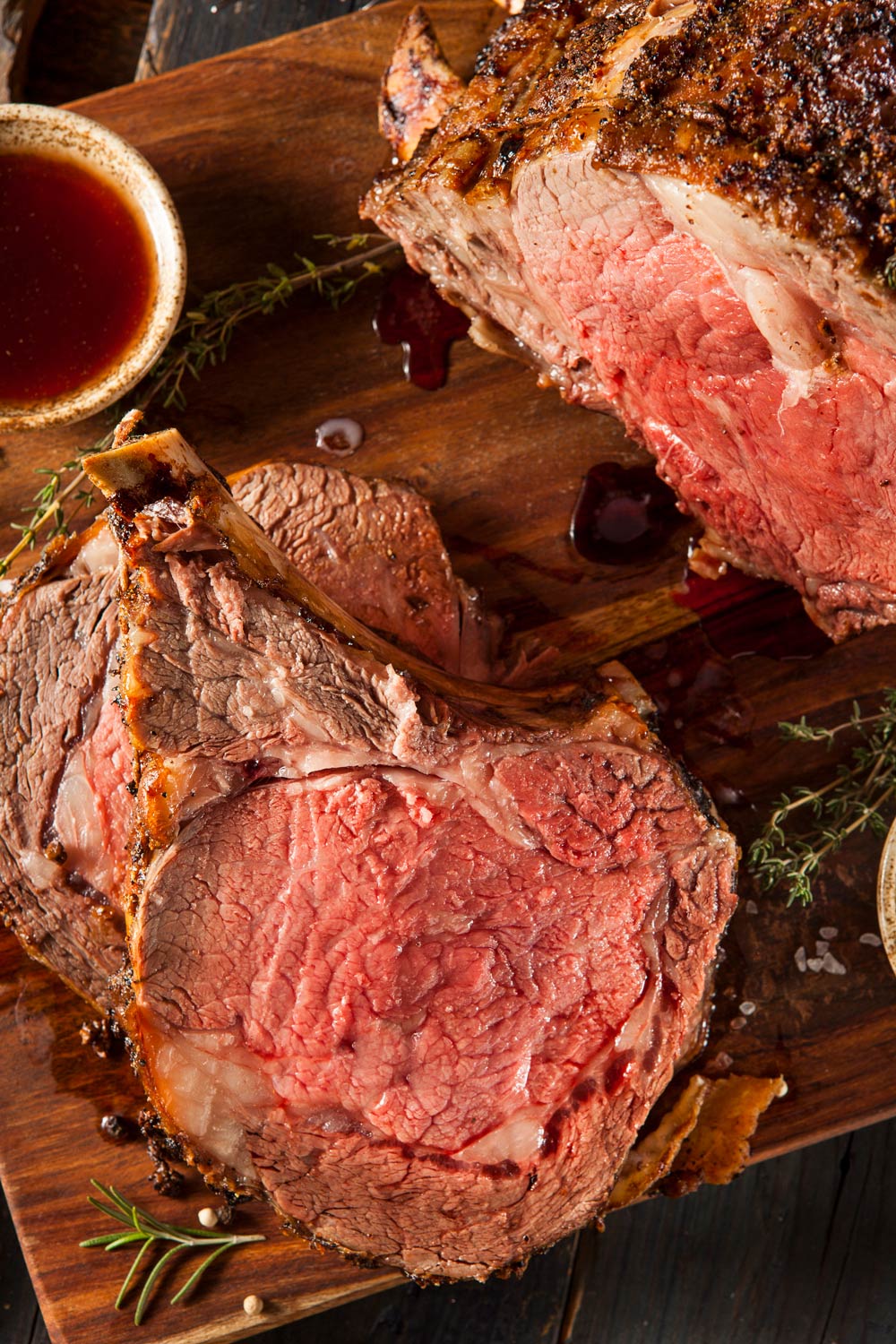 Smoked prime rib