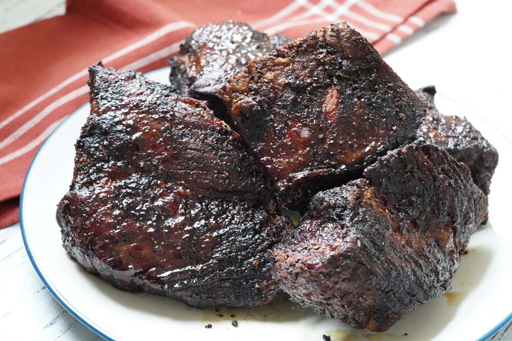 Smoked beef short ribs