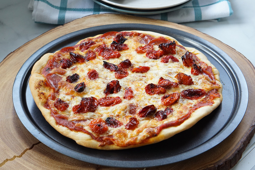 smoked pizza