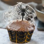 Spiderweb cupcakes
