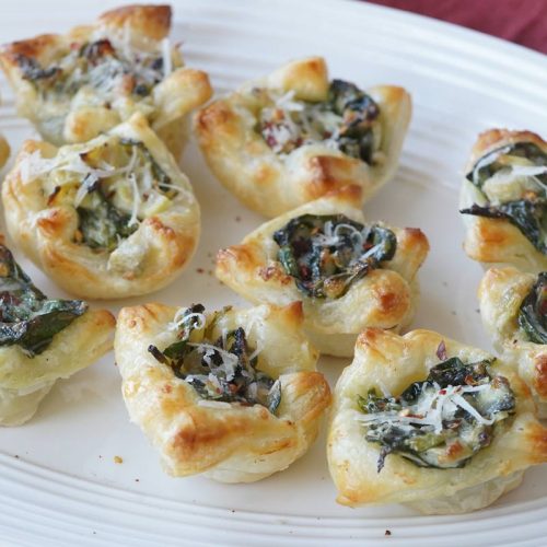 spinach artichoke tartlets