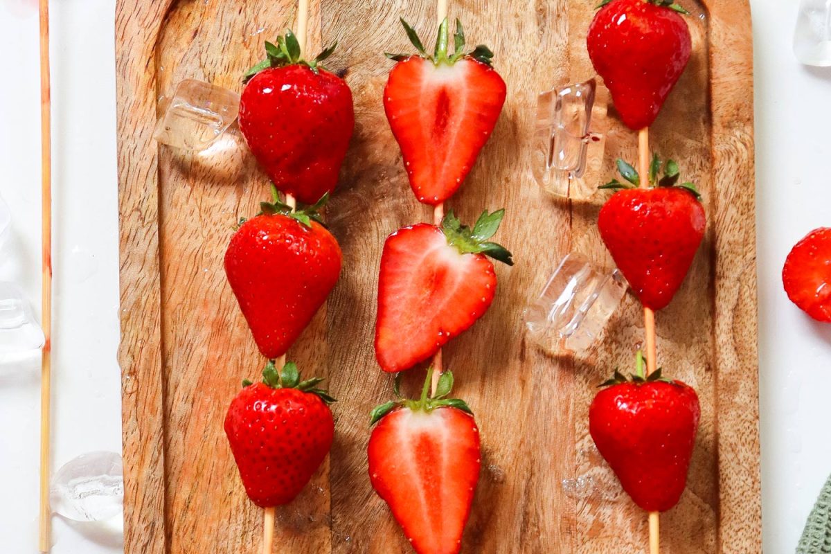 strawberry tanghulu