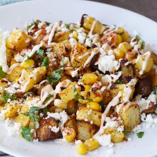 street corn roasted potatoes