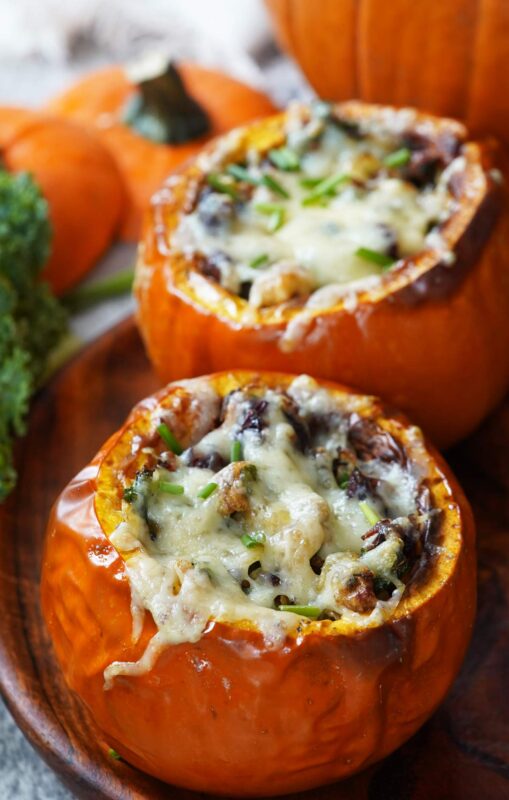 Roasted Stuffed Pumpkins The Perfect Fall Dish A Food Lover s Kitchen roasted-stuffed-pumpkins-the-perfect-fall-dish-a-food-lover-s-kitchen