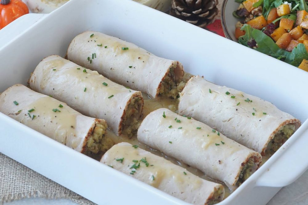 stuffed turkey rolls