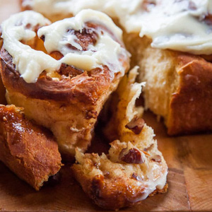 Sweet potato cinnamon rolls