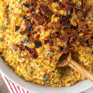 Sweet potato risotto