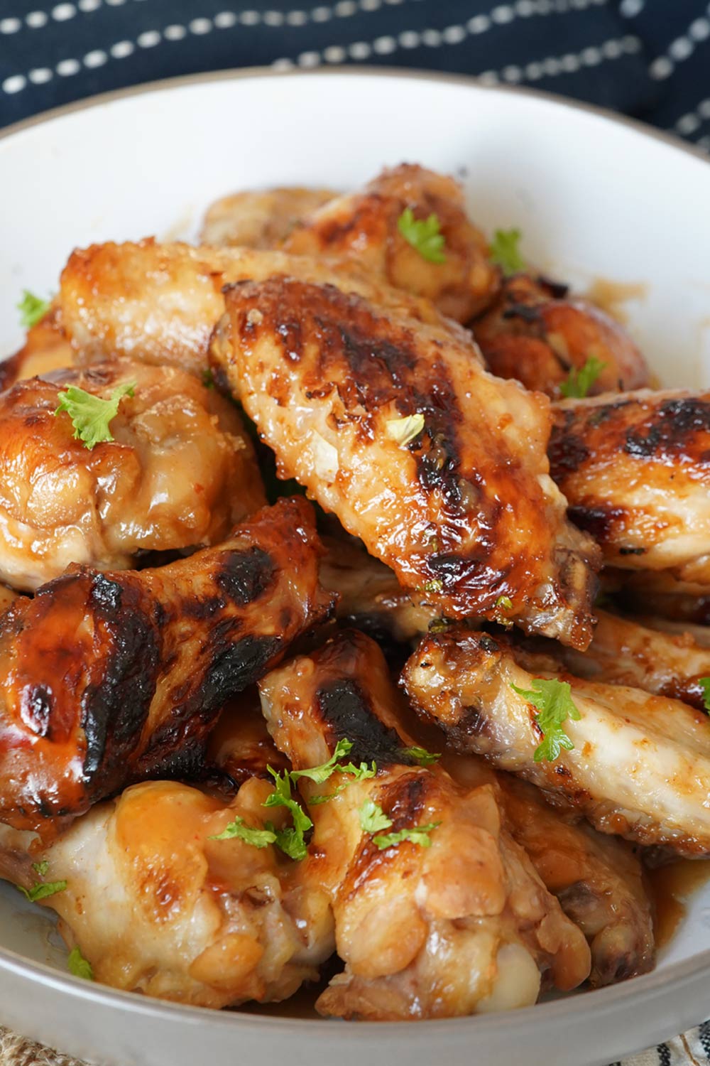 Sweet and sour chicken wings