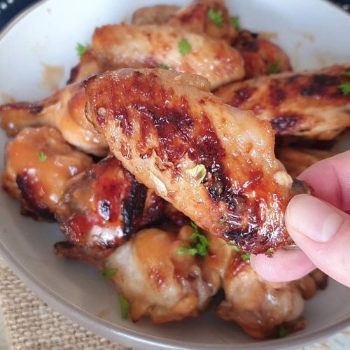 Sweet and sour chicken wings