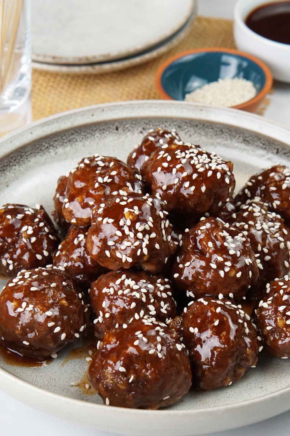 Sweet and sour meatballs