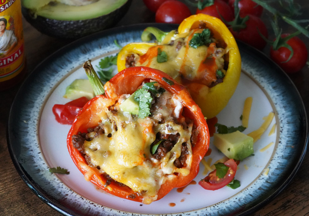 Taco stuffed pepper