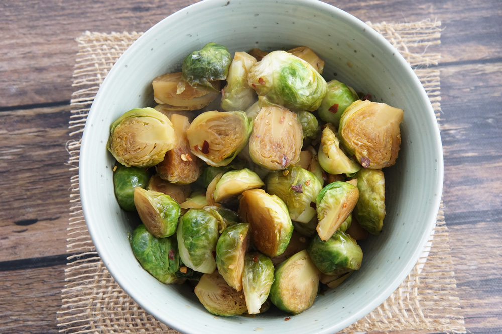 teriyaki brussels sprouts