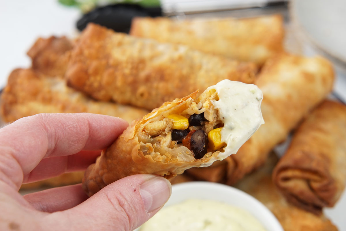 tex mex eggrolls