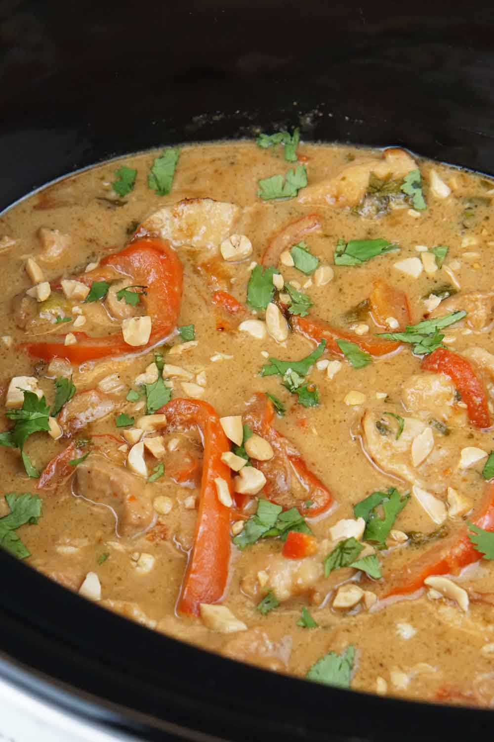 Thai peanut chicken