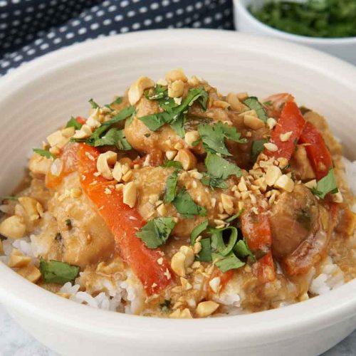 Thai peanut chicken