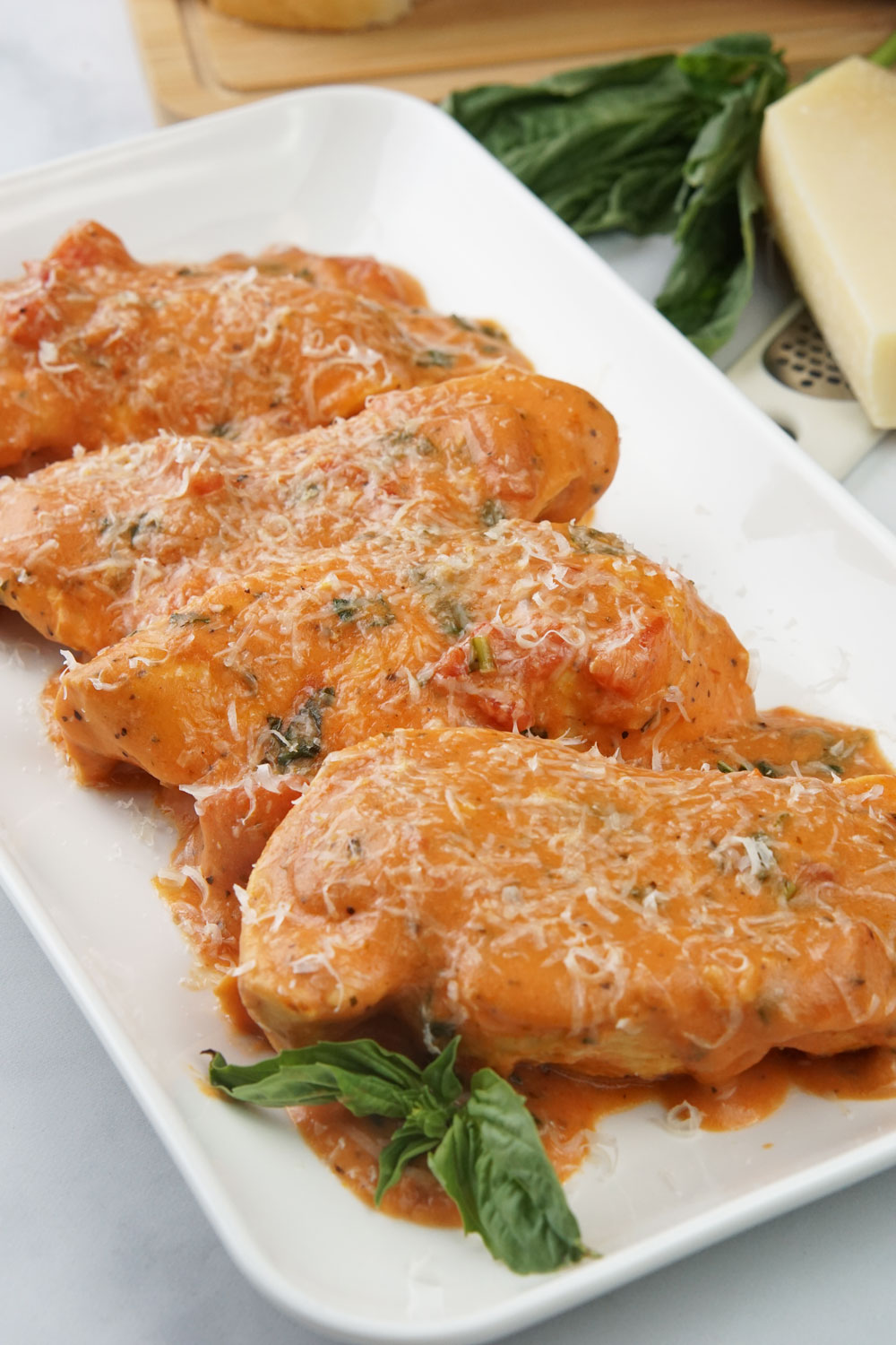 Tomato basil chicken