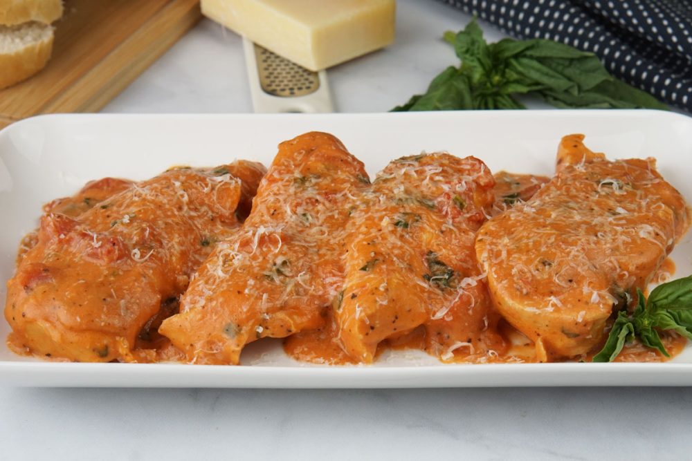 Tomato basil chicken