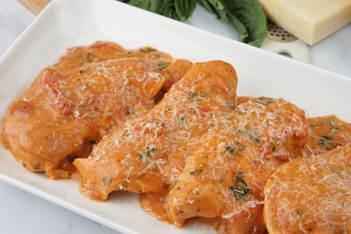 Tomato basil chicken