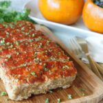 Turkey meatloaf and stuffed pumpkins