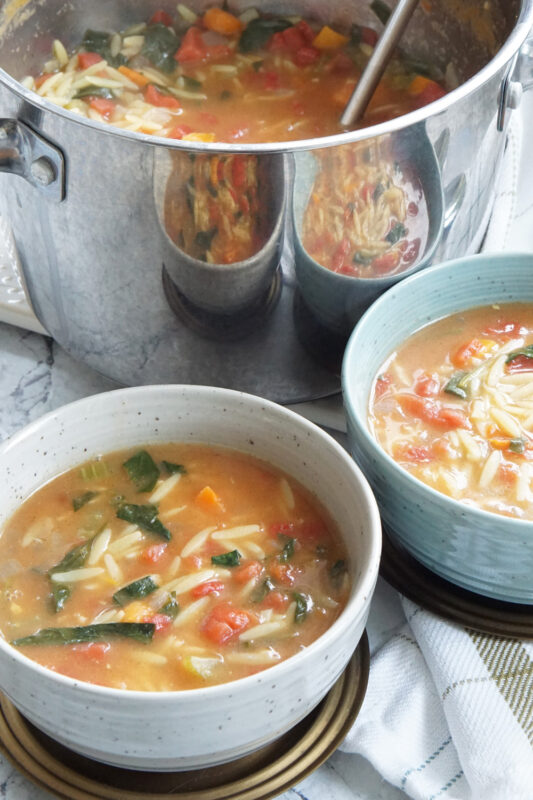Vegetable Orzo Soup A Food Lover's Kitchen