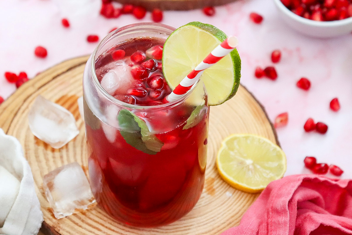 pomegranate fizz