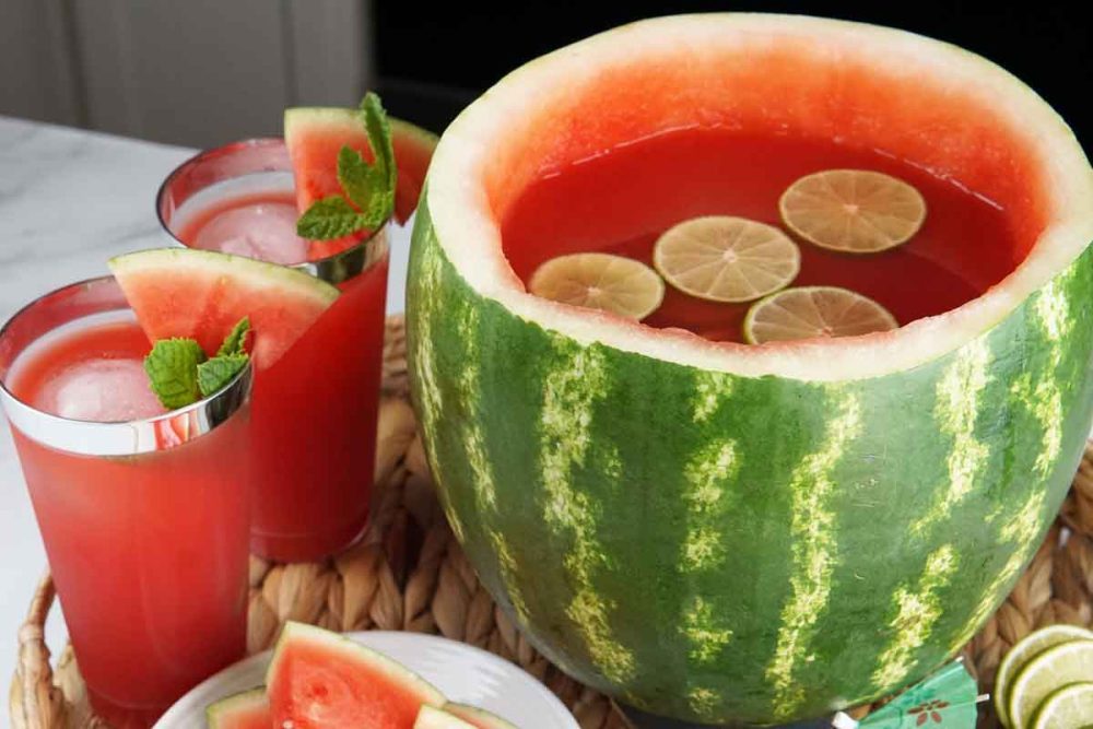 watermelon agua fresca